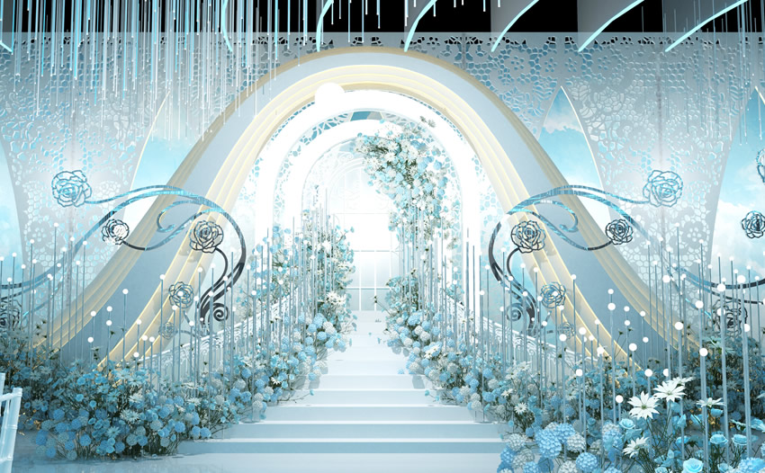 红原釡香烙馍村水晶厅效果展示